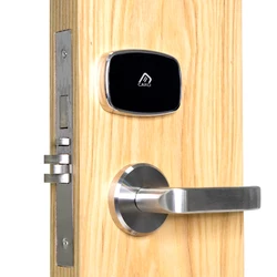 Novo Aço Inoxidável Hotel Rfid Fechadura Eletrônica Inteligente Split Door Handle Lock Living Room Door Lock