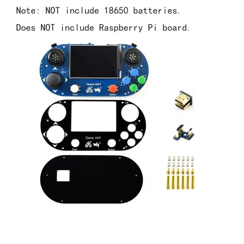 3.5inch Portable Handheld Game Console Module Gamepad Board Hat Kit for RPI rpi3 rpi4 Raspberry Pi 2B 3 Model B 3B plus 4 4B