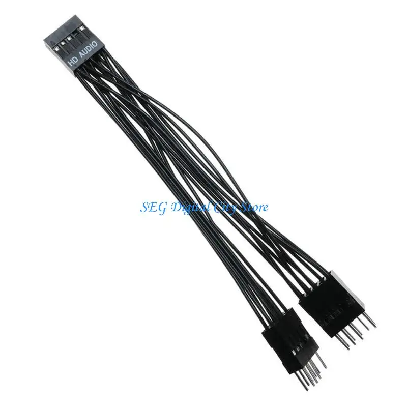 U75B USB Splitter Cable 9 Pin Y Splitter Extension Cable Female to 2 Port Male