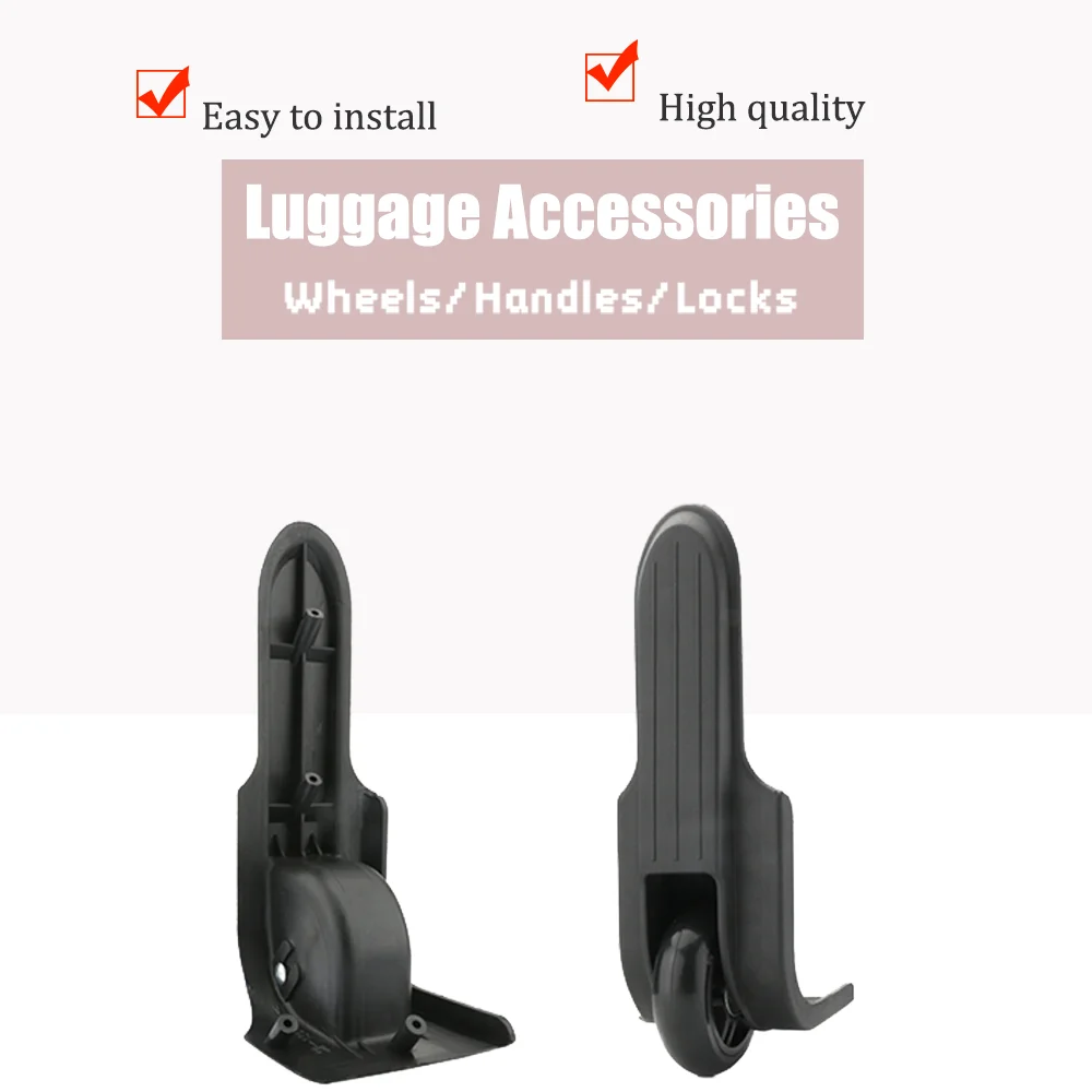 Modular Luggage Fixed Replacement Wheel Standardized Interface Strong Compatibility Universal Type Caster