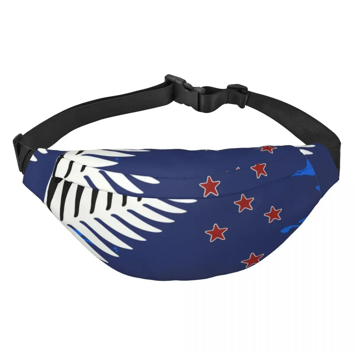 

Flag Of New Zealand Fanny Pack Women Men Flag Sling Crossbody Waist Bag for Travel Hiking Phone Money Pouch