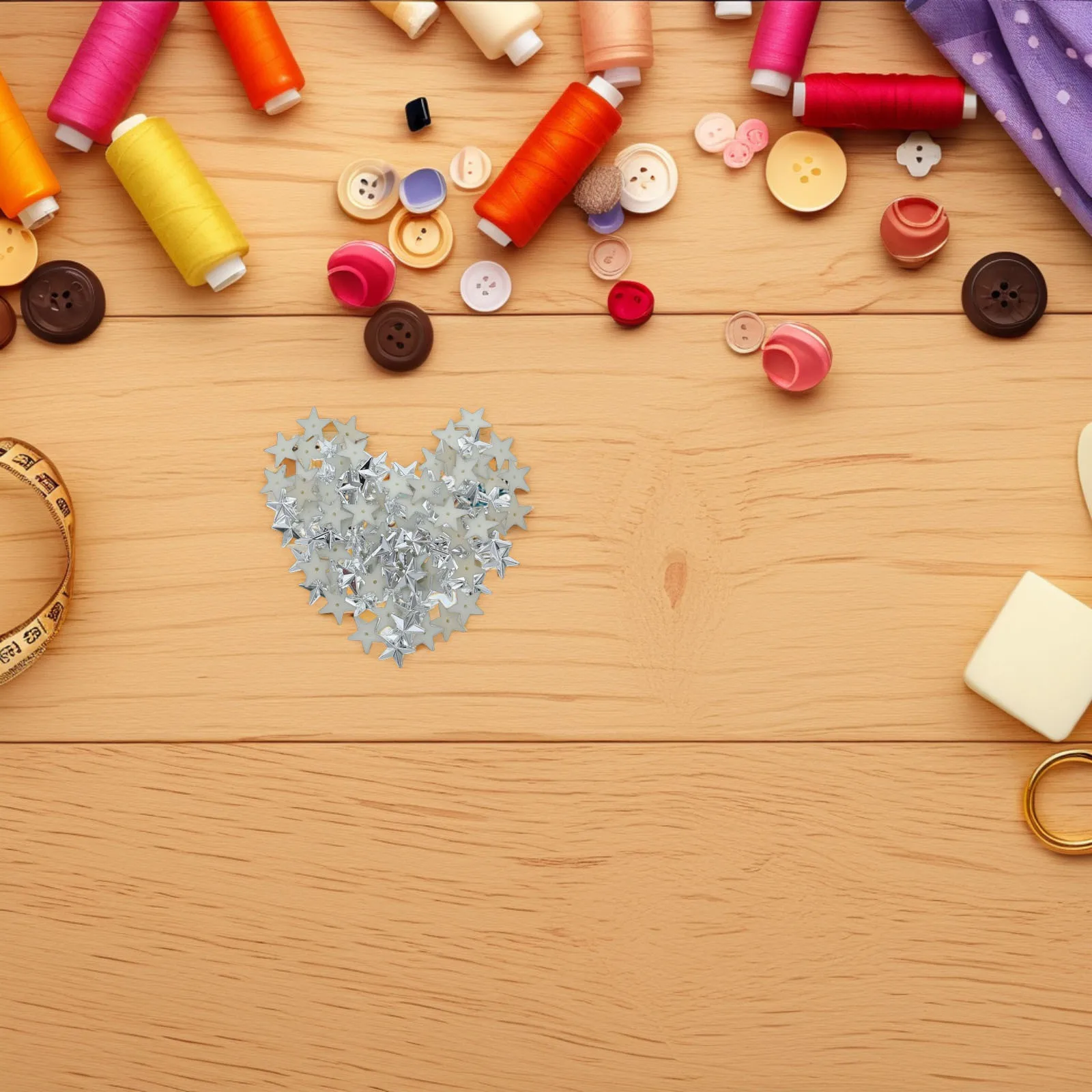 

100Pcs Shiny Acrylic Star Charms Flatback Rhinestones DIY Craft Embellishment for Accessories Clothing and Various Crafts