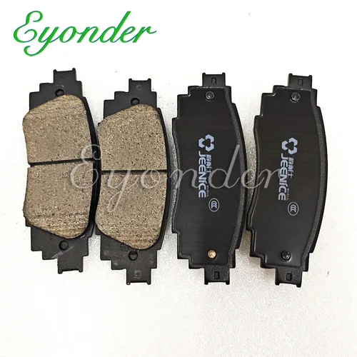 Pastilla de freno delantera y trasera para Toyota AVALON CHR Camry ARRIER RAV4 LEXUS ES RX UX 04465-0E060 0446602380 0446633200 0446548170