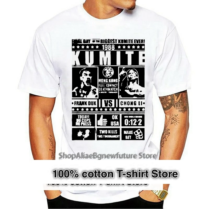 

Men T Shirt Final Day Of The Biggest Kumite Ever 1988 Frank Dux Vs Chong Li Women t-shirt