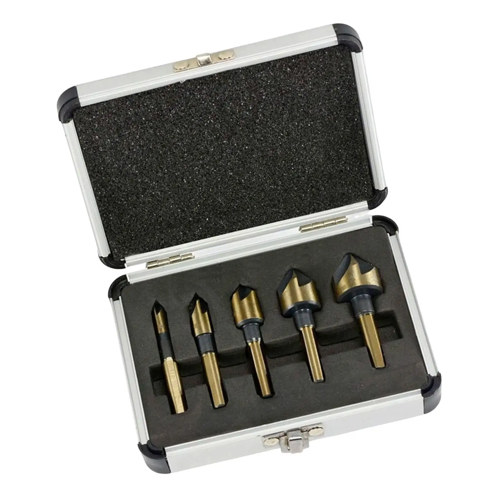 5x 82 Degree Countersink Drill Bit Set for Accessories Direct Replaces Iron plate