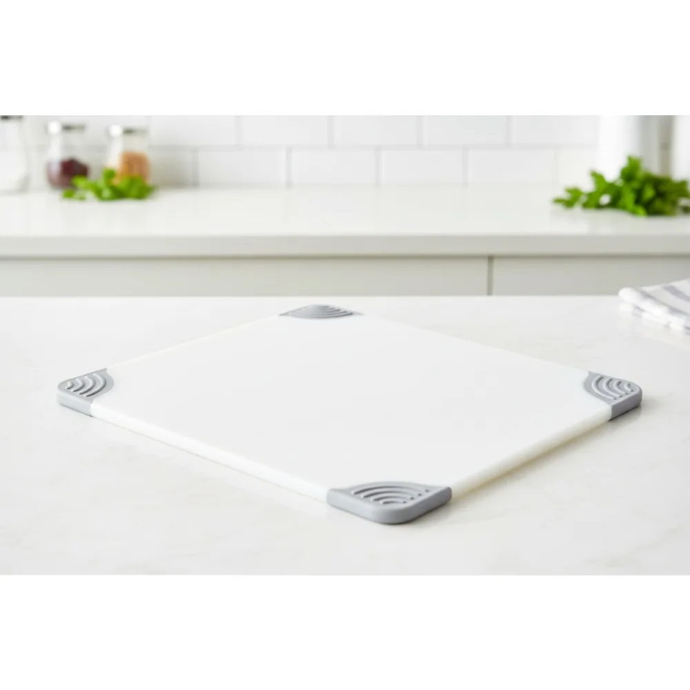 

15x20 Inch Plastic Cutting Board with Safety Hook - Durable Non-Slip Kitchen Chopping Board for Home & Commercial Use