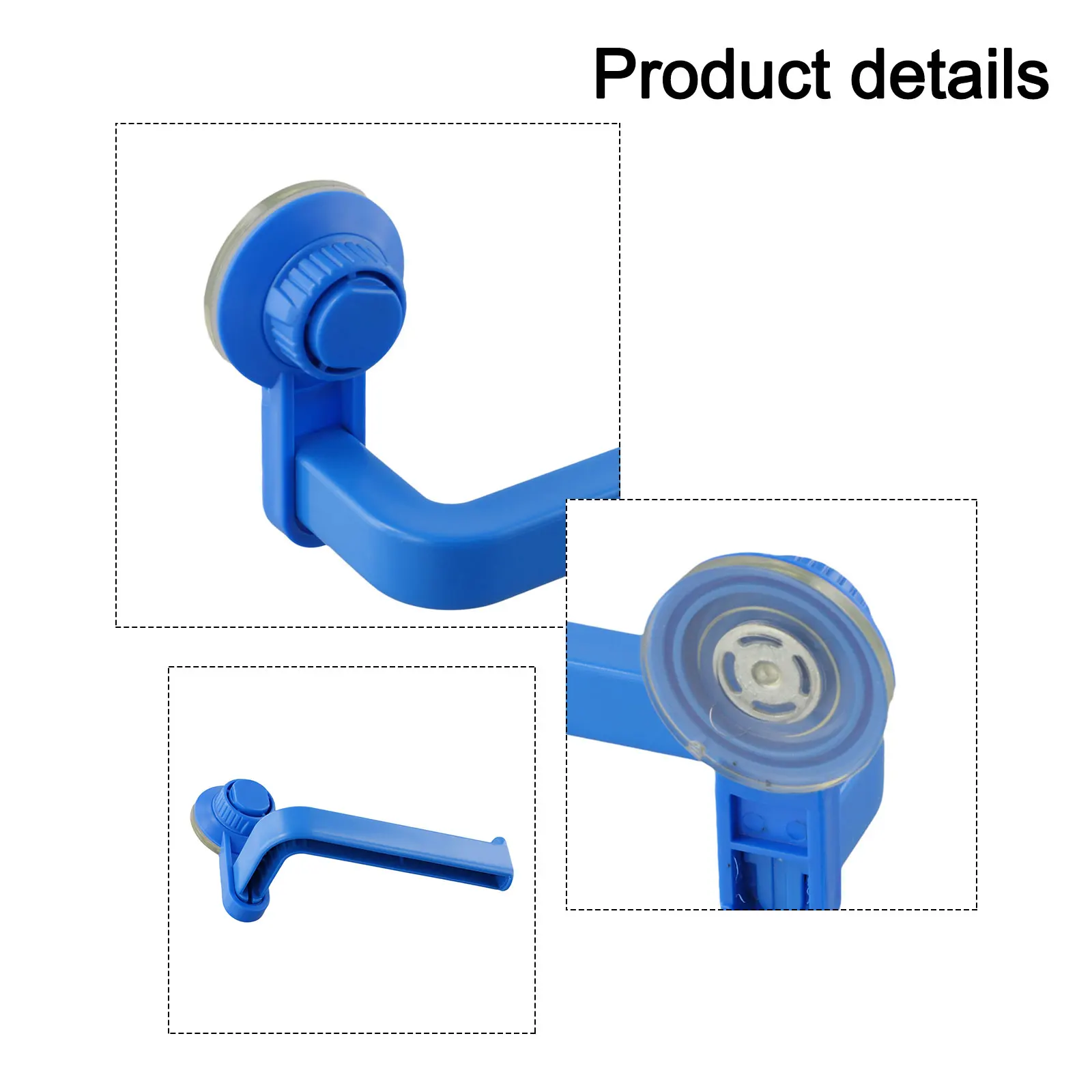 Kitchen Suction Cup Paper Roll Holder Wall-mounted Paper Holder 10*14.5cm Waterproof Compact Design Easy Installation Reusable