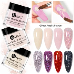 Mtssii Nail Acrylic Powder and Liquid Monomer Nails Art Decoration For Manicure Crystal Nail Glitter 3D Nail Tips Carving Tools
