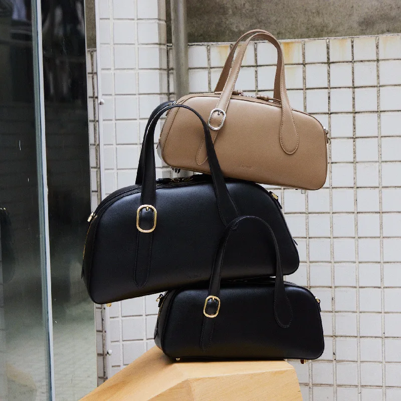 

Женская сумка CAF Small Roaming Bag: дизайнерская, люксовая, изысканная, в стиле ретро, сумка-боулинг/бостон, женская сумочка