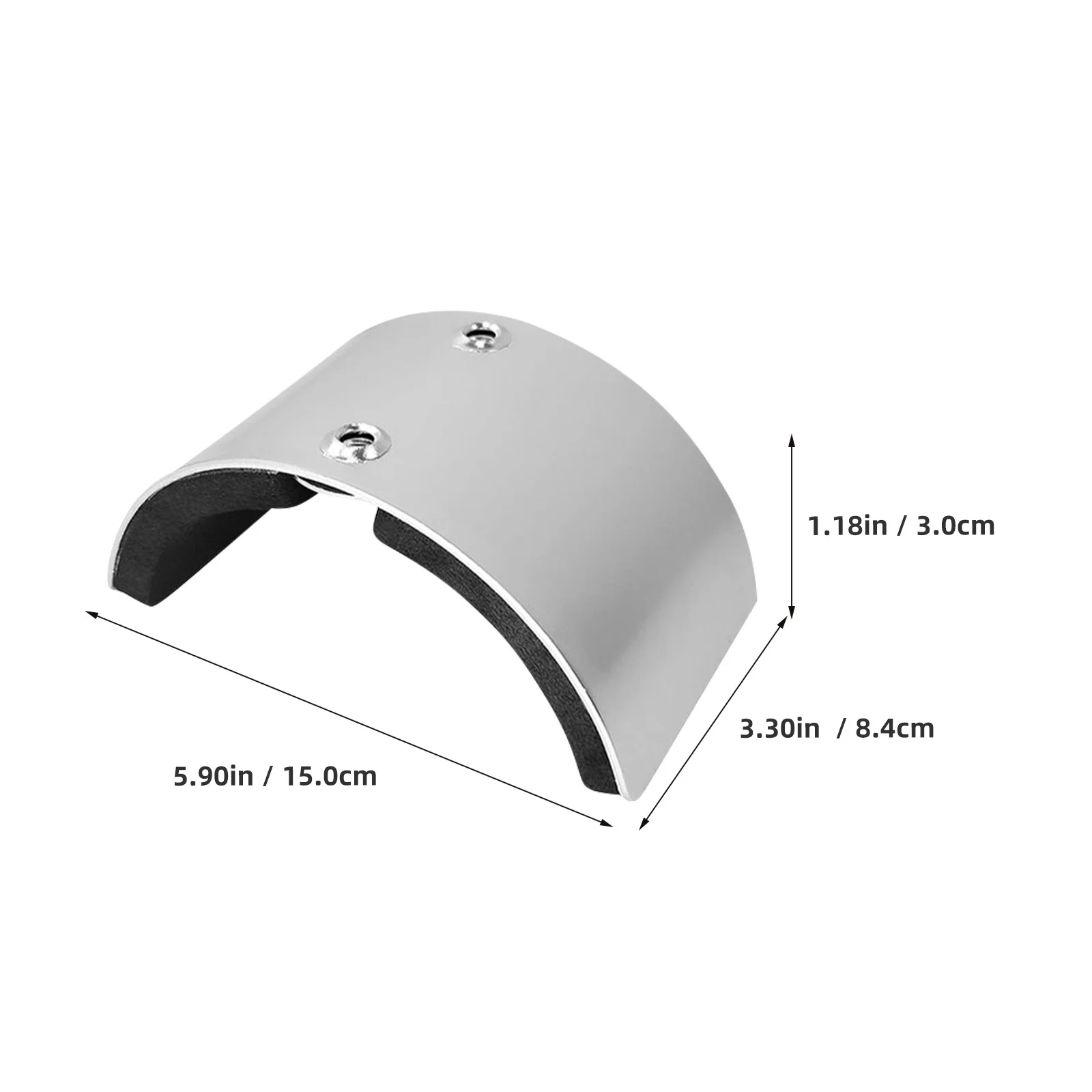 1 مجموعة عالية الجودة ركائز استبدال طقم قطع غيار سبائك الألومنيوم قوس تصميم دريوال طوالة القدم الراحة الساق الكفة صيانة #3