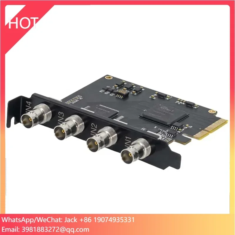 

UNISHEEN UC3540S Game Recorder Win10 Linux Streaming Zoom Vmix VJ OBS 4 Channel 1080P 3G SDI Video Capture Card PCIe Box Recorde