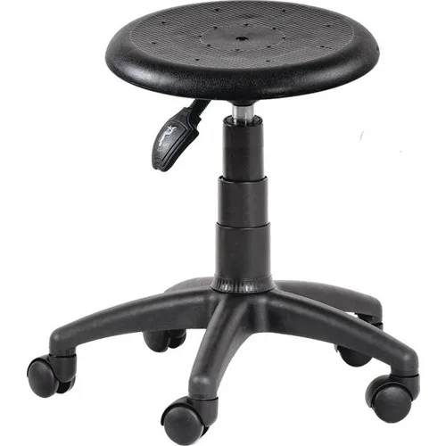 Monoblock Rotary Wheel Lift Lab Stool