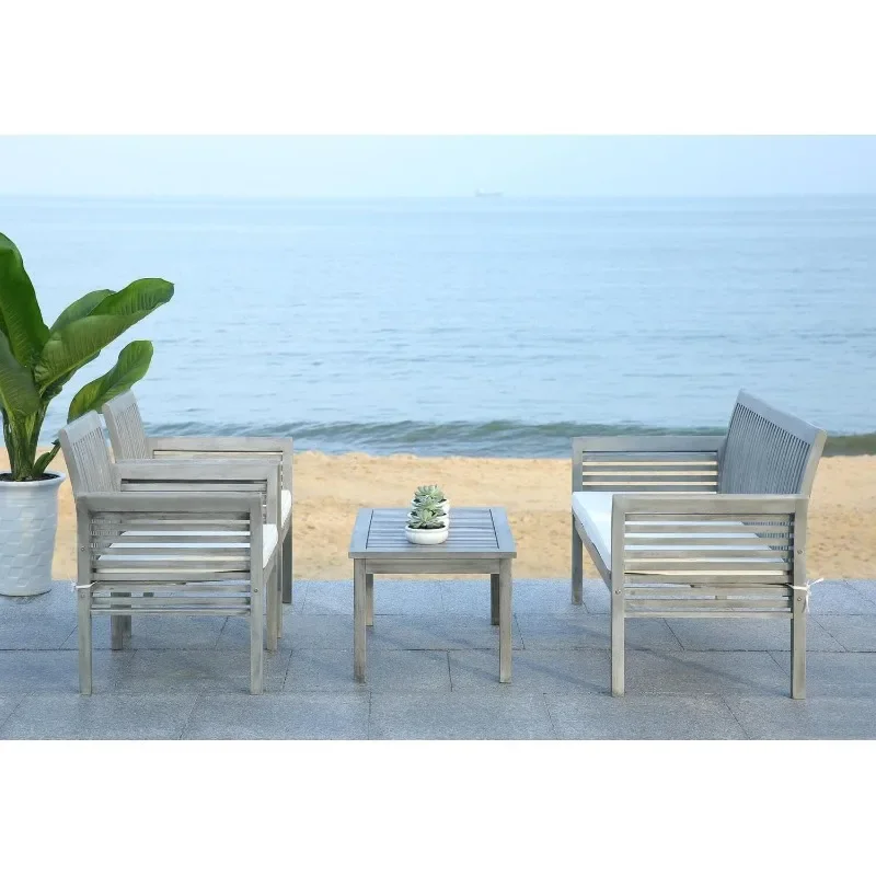 Outdoor-Serie Carson Mat Patio Gast Set Terrassen möbel Rattan Lounge