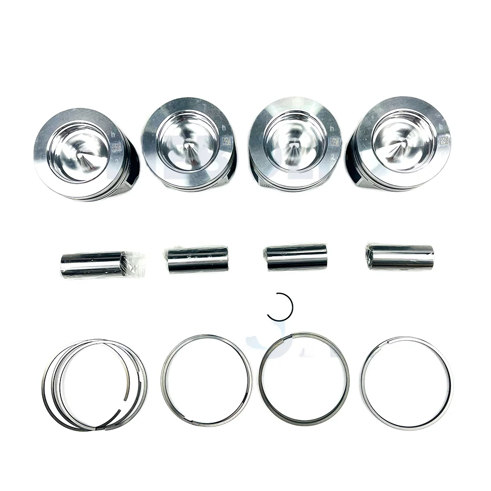 

STD 4 Pcs Engine Piston+Piston Ring Set For MAZDA 3 6 CX-5 2.2T Diesel 2.2 L T SHY1 SHY4 SHY6 SHY8 Car Accessories SHY1-11-SAO