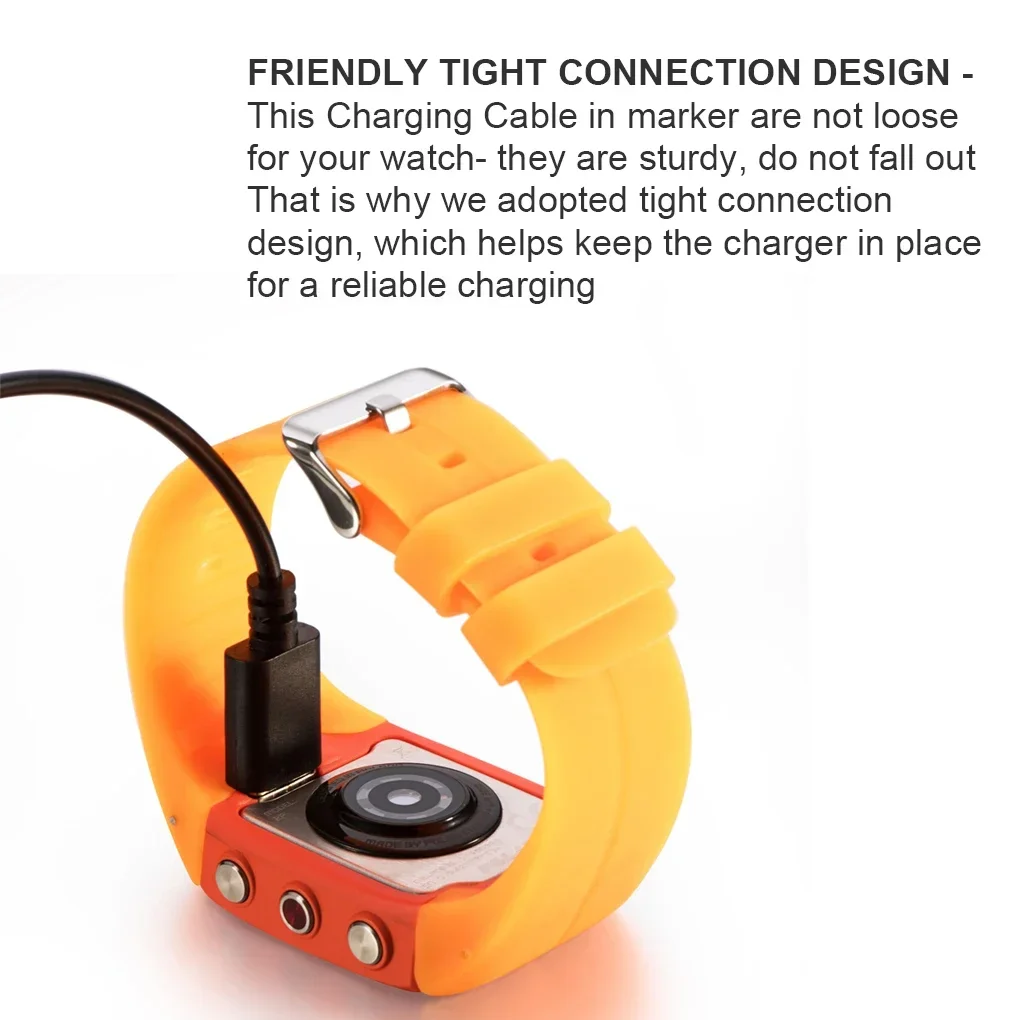 USB-кабель для зарядного устройства для умных часов Polar M430, 1 м, зарядный кабель, шнур для передачи данных для Polar M430, GPS, беговые часы