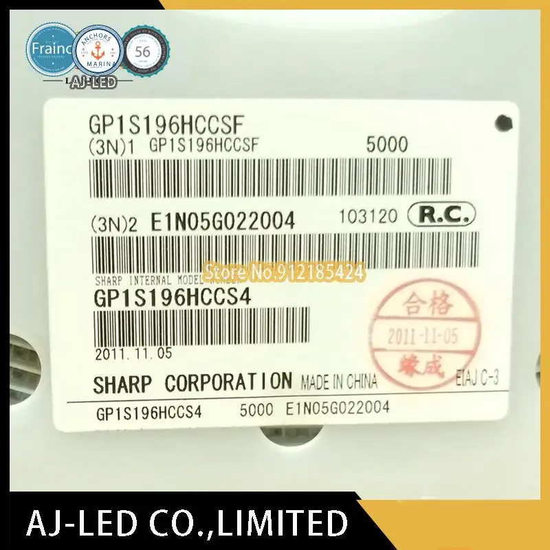 20pcs/lot GP1S196HCCSF photoelectric switch for digital camera for camera lens head detection