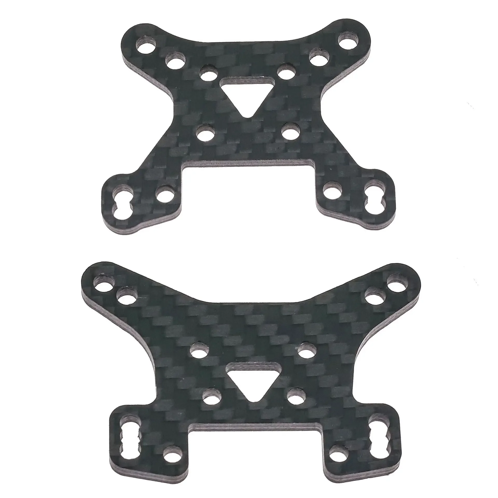

Carbon Fiber Shock Tower Plate Front Rear for LEILALUO AM-X12 1/12 Scale RC Car Upgrade Part Accessory
