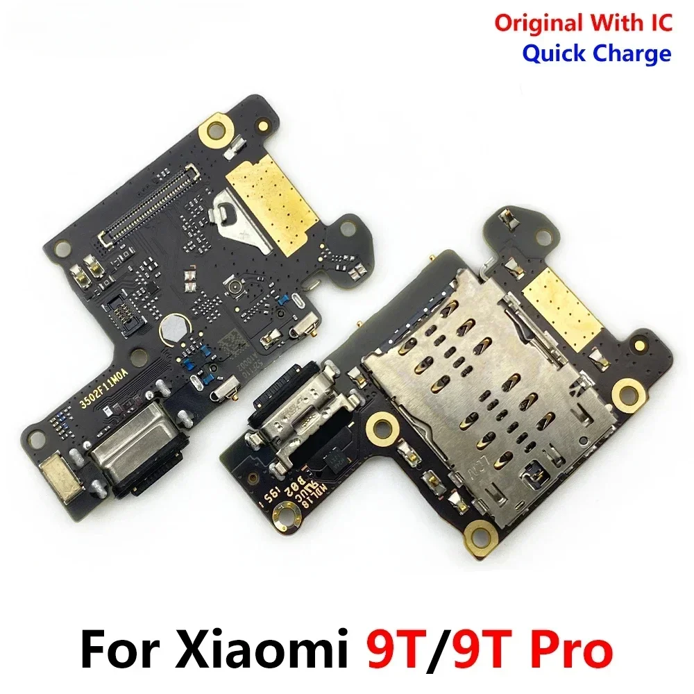 100% Ori For Xiaomi For Xiaomi Mi 9T Pro / Redmi K20 Pro USB Charging Port Connector Board Parts Flex Cable With Microphone