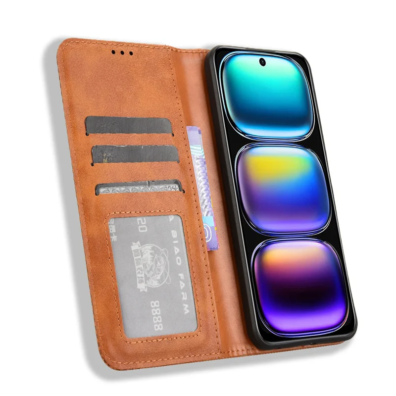 Suitable For Infinix Smart 9 4G magnetic protective case for Infinix Smart 9 X6532 wallet mobile phone full leather case