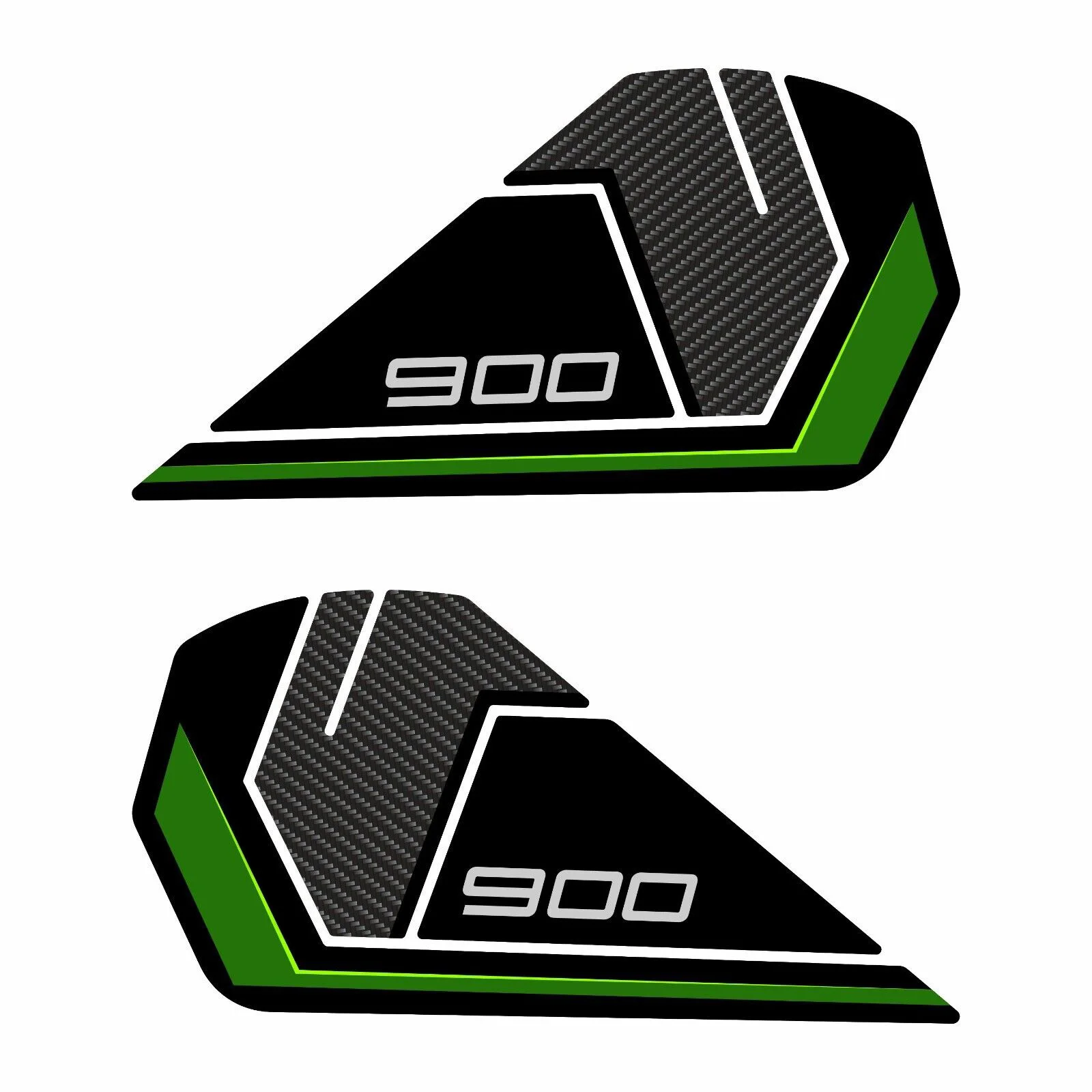 For Kawasaki Z900 z900 2023 2024 3D Motorcycle Anti-slip Tank Pad Sticker Knee Grip Protection Decal Accessories Waterproof