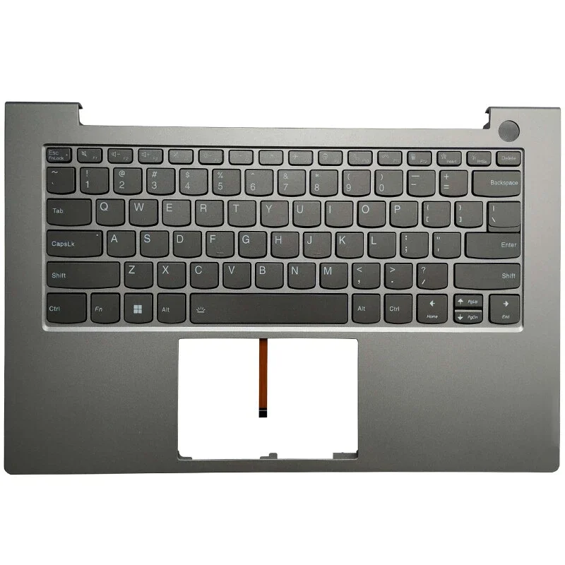 

Новая рамка для клавиатуры с подсветкой в США, черная для Lenovo ThinkBook 14 G2 G3 ITL ARE ACL серого цвета