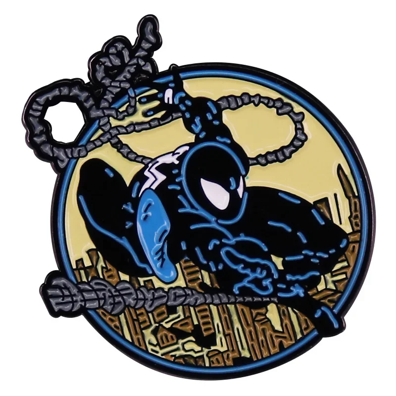 Disney Anime SpiderMan spille distintivi per zaini vestiti spilla accessori spilla smaltata spilla Manga regalo per bambini