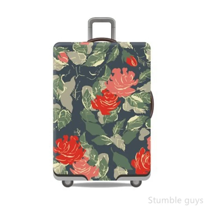 

Protective Stretchy Luggage Cover Durable Dustproof Anti-Wear Suitcase Sleeve Useful Travel Accessory Business Trips Luggage