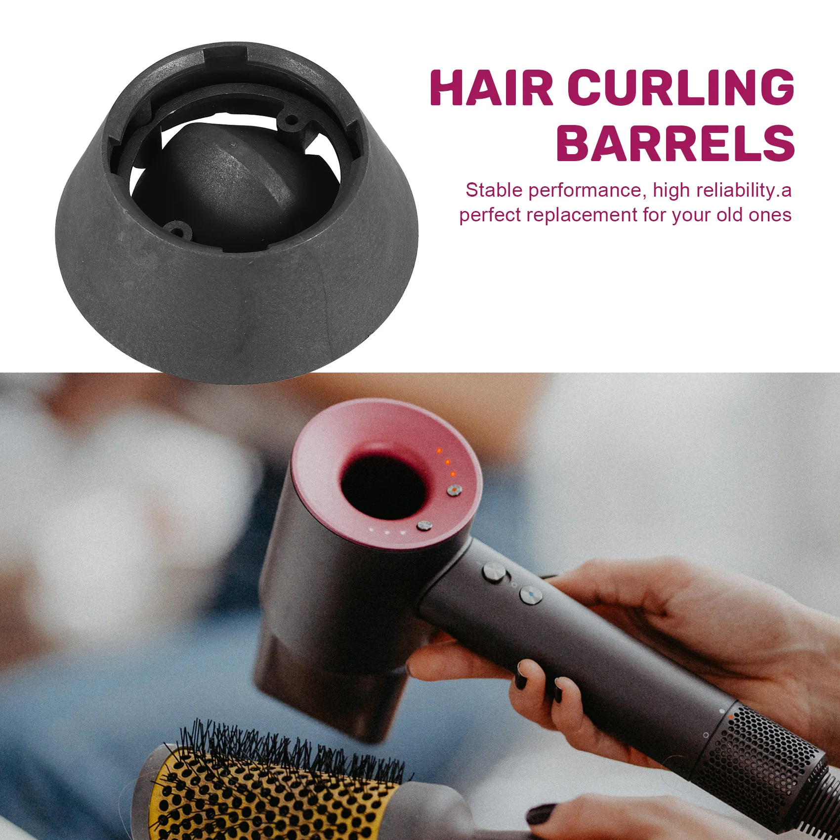 Сменный адаптер для щипцов для завивки Airwrap для фена Dyson, фена превращается в щипцы для завивки, бытовые принадлежности