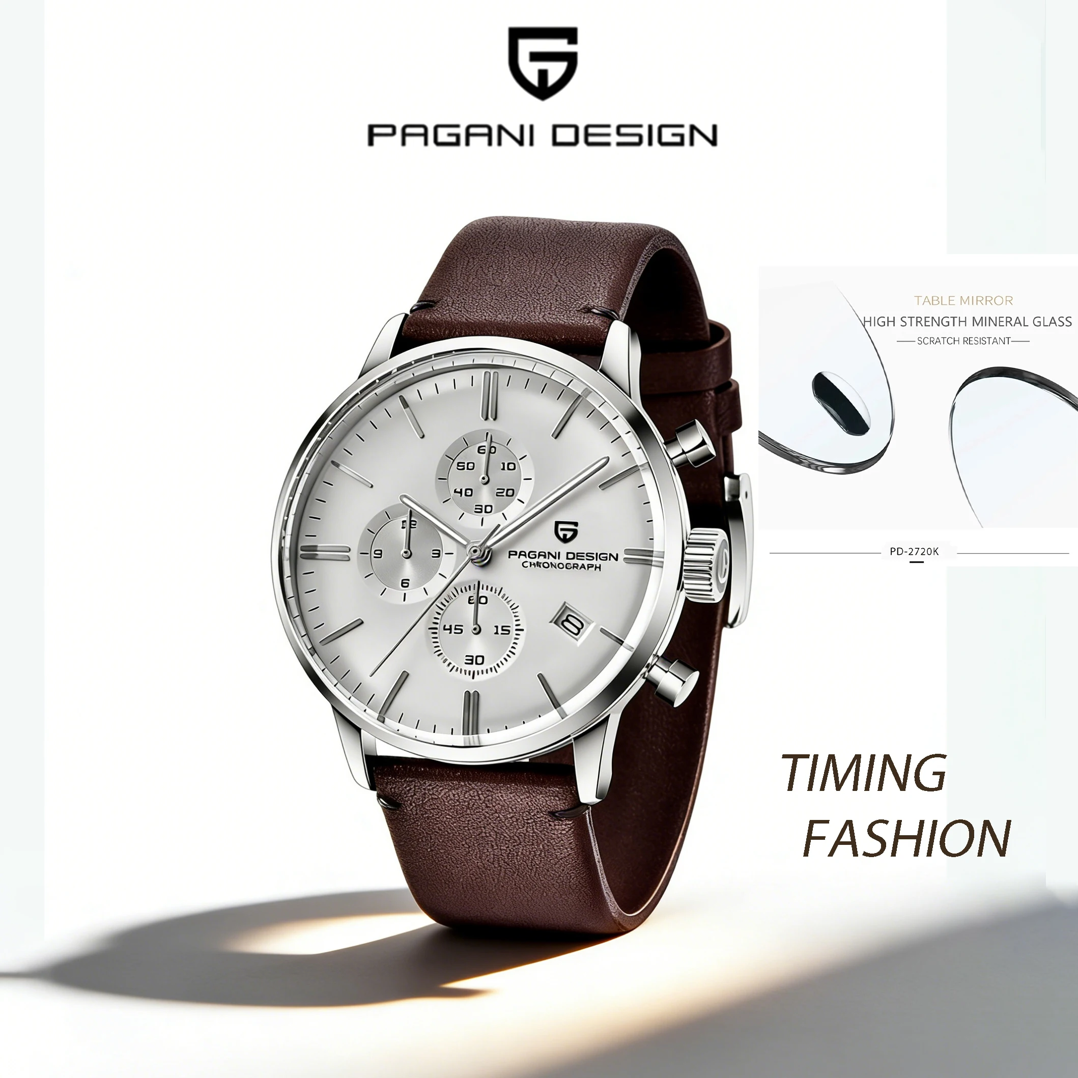 Relógio Masculino PAGANI DESIG - Smartwatch Slim Watches For Men avaliação e preço