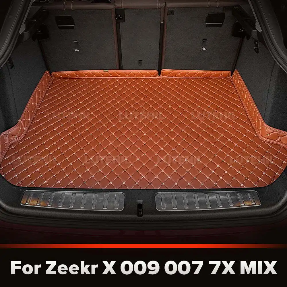 

For Zeekr X 009 007 7X MIX Custom Car Trunk Mat Anti-dirty Pad Protective Pad Cargo Liner Auto Interior Accessories