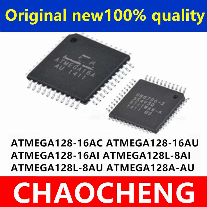 (1piece)100% New ATMEGA128-16AU ATMEGA128-16AC ATMEGA128-16AI ATMEGA128L-8AI ATMEGA128L-8AU ATMEGA128A-AU QFP-64 Chipset