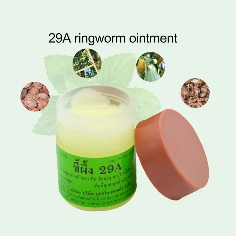 Anti Fungal Treatment Ringworm Scabies Athletes Foot Tinea Ointment Natural Cream for Hand Eczema Tinea Dermatitis Medical Cream