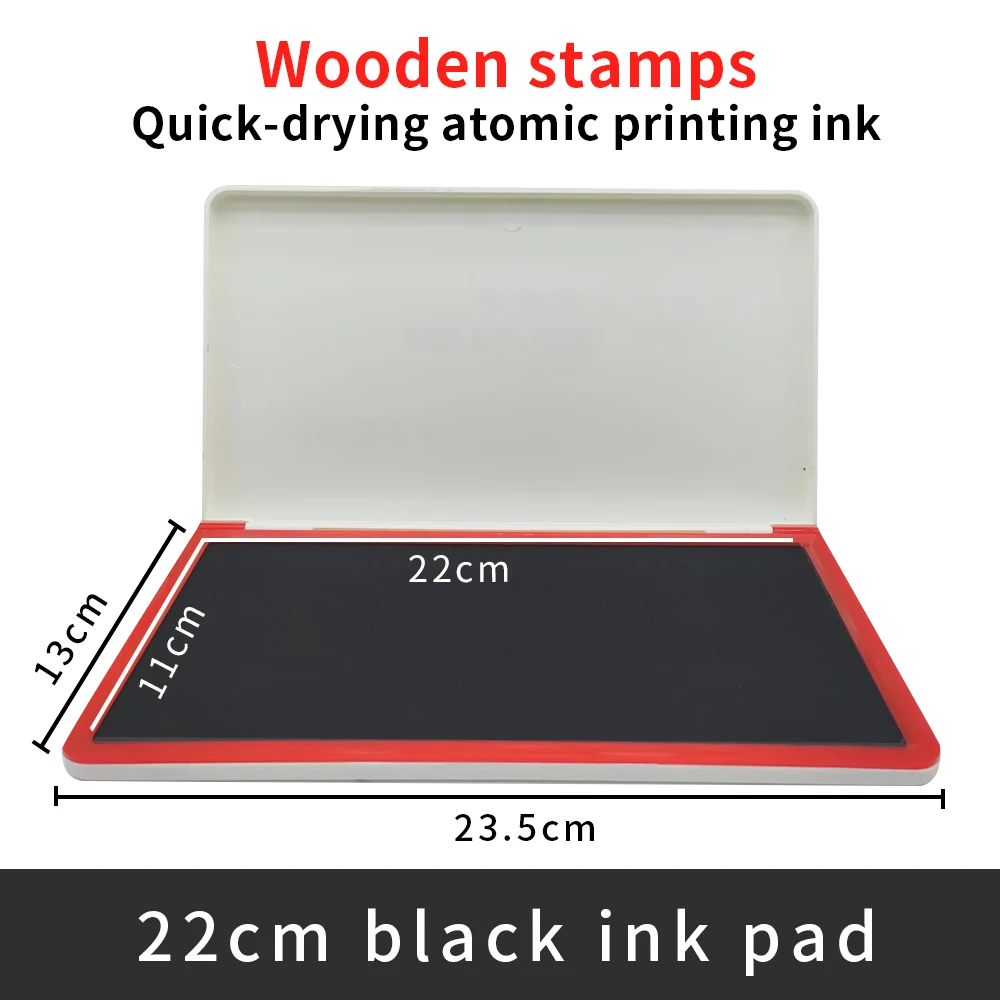 【セール中】大型インクパッド色スタンプ用スタンプ DIY 工芸品スクラップブッキングインクパッドゴム木製スタンプ紙インクパッド