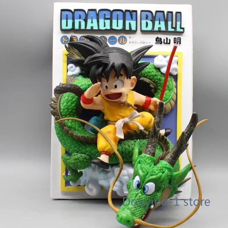 

Original Dragon Ball Figure Child Goku Shenron Action Figure Comic Books Figures Model Pvc Collection Statue Toy Gift