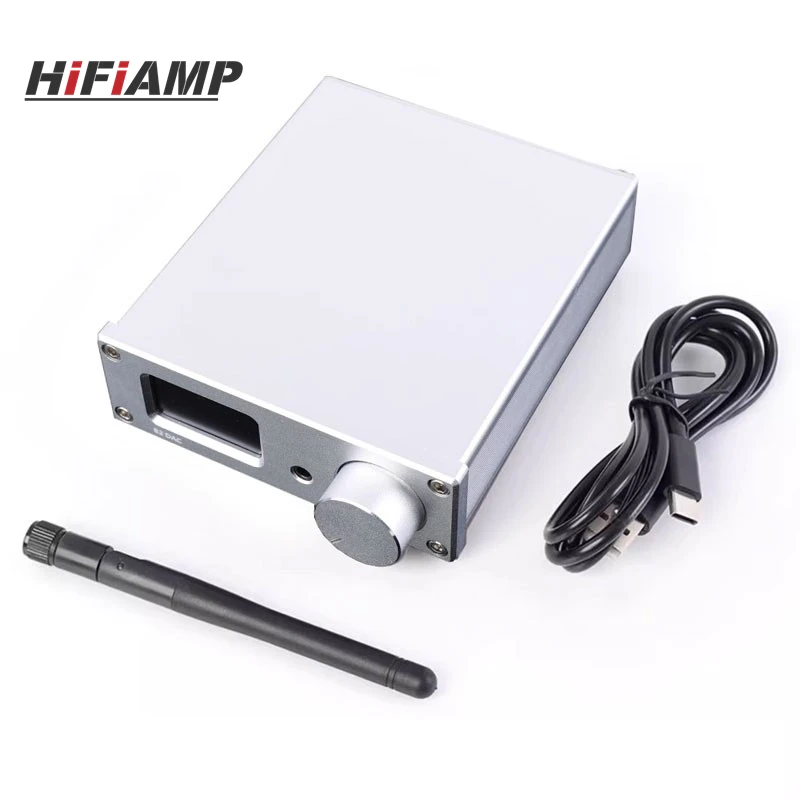 

HiFiAMP Rod Rain Audio B2 DAC Bluetooth 5.4 Приемник USB-аудиокарта с QCC3084 и двумя ES9039Q2M