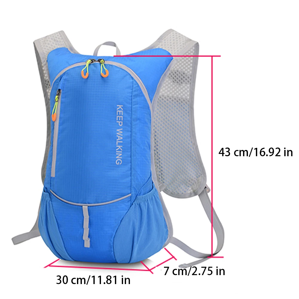 SYZM Running Vest Bag Breathable Outdoor Sport Backpack Portable Hydration Pack Bags  Trail Marathon Hiking Water Bag