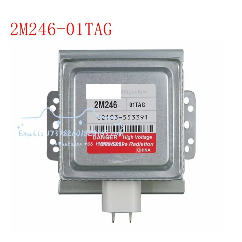 Piezas de repuesto del horno microondas magnetrón 2M246-01TAG del horno microondas