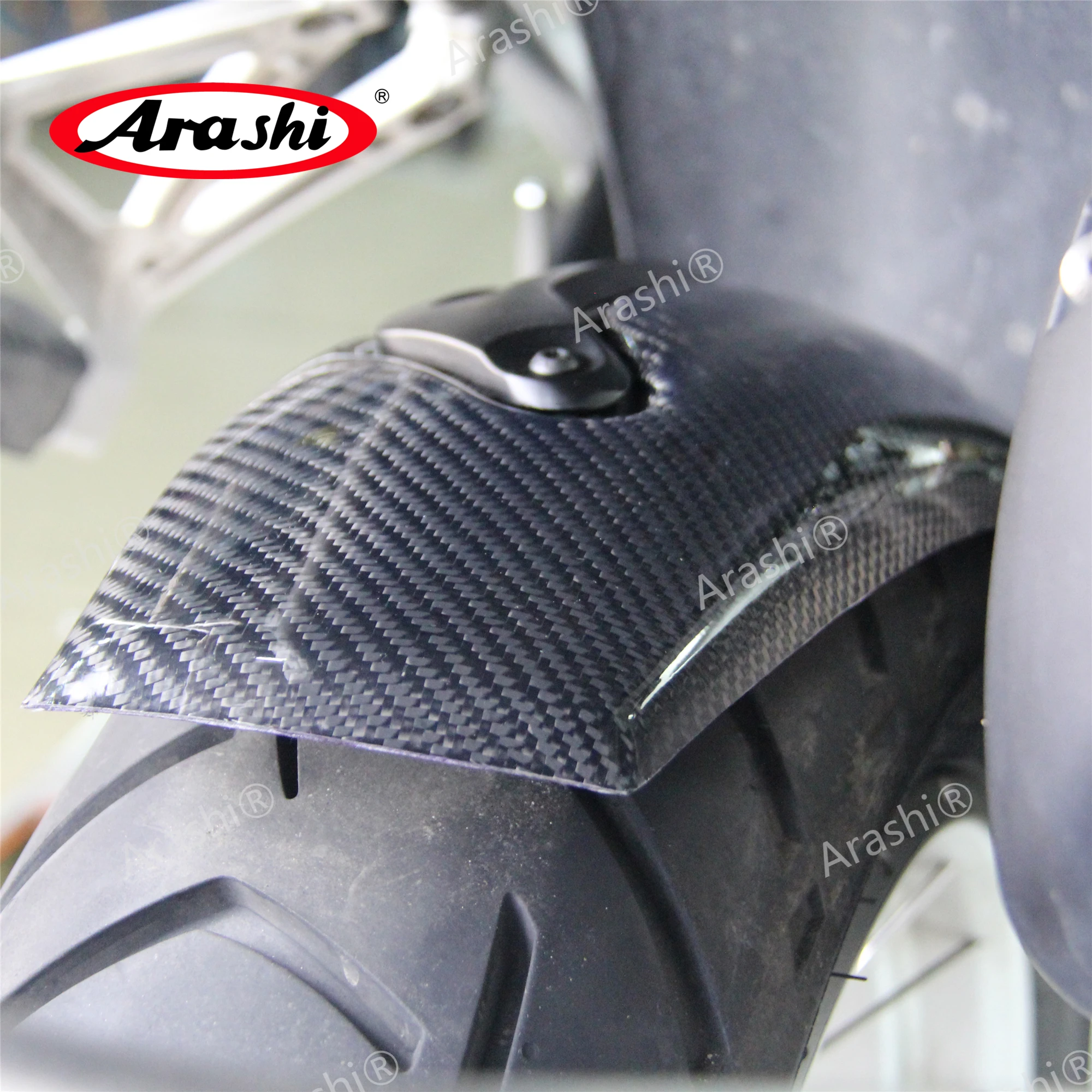 Arashi Carbon Rear Wheel Fender Protector Mudguard For BMW R1250R R1250RS R 1250 R 2019 2020 2021 2022 Splash Guard Protector