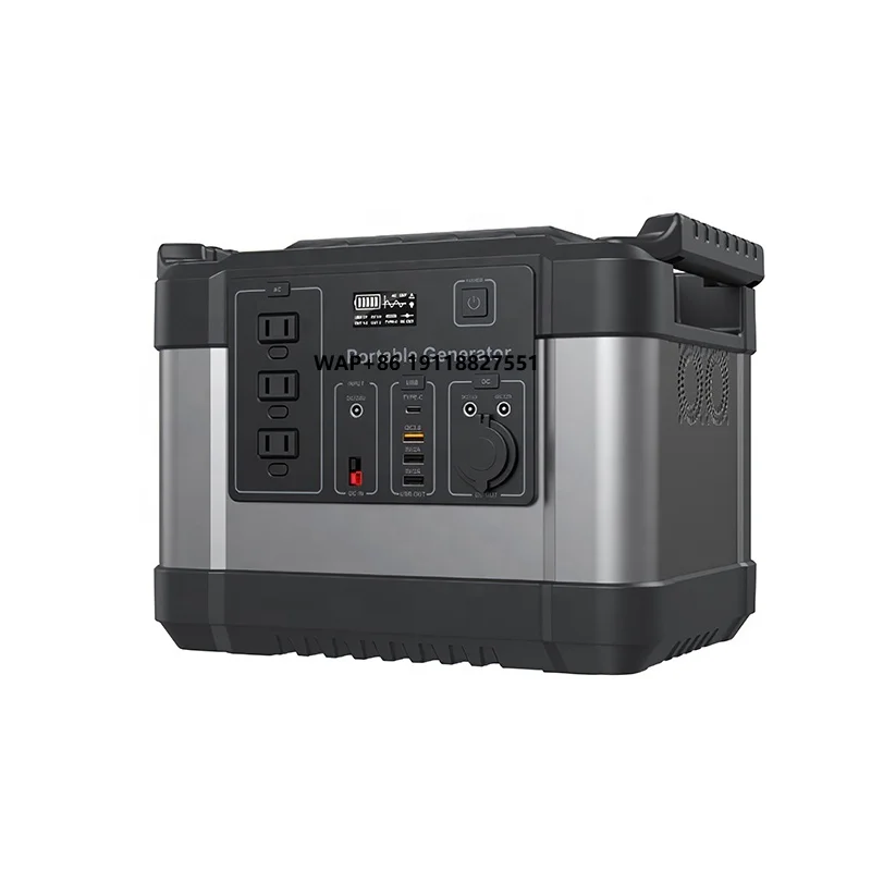 

Portable 100-watt solar generator all-in-one solar system oller for camping charging 1000-watt rated station