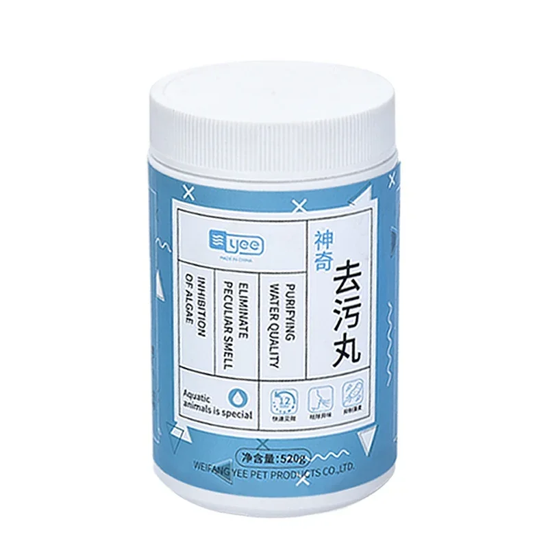 Yee Protein Cotton Aquarium Filter Material Remove Yellow Water Decontamination Pill Purification Artifact