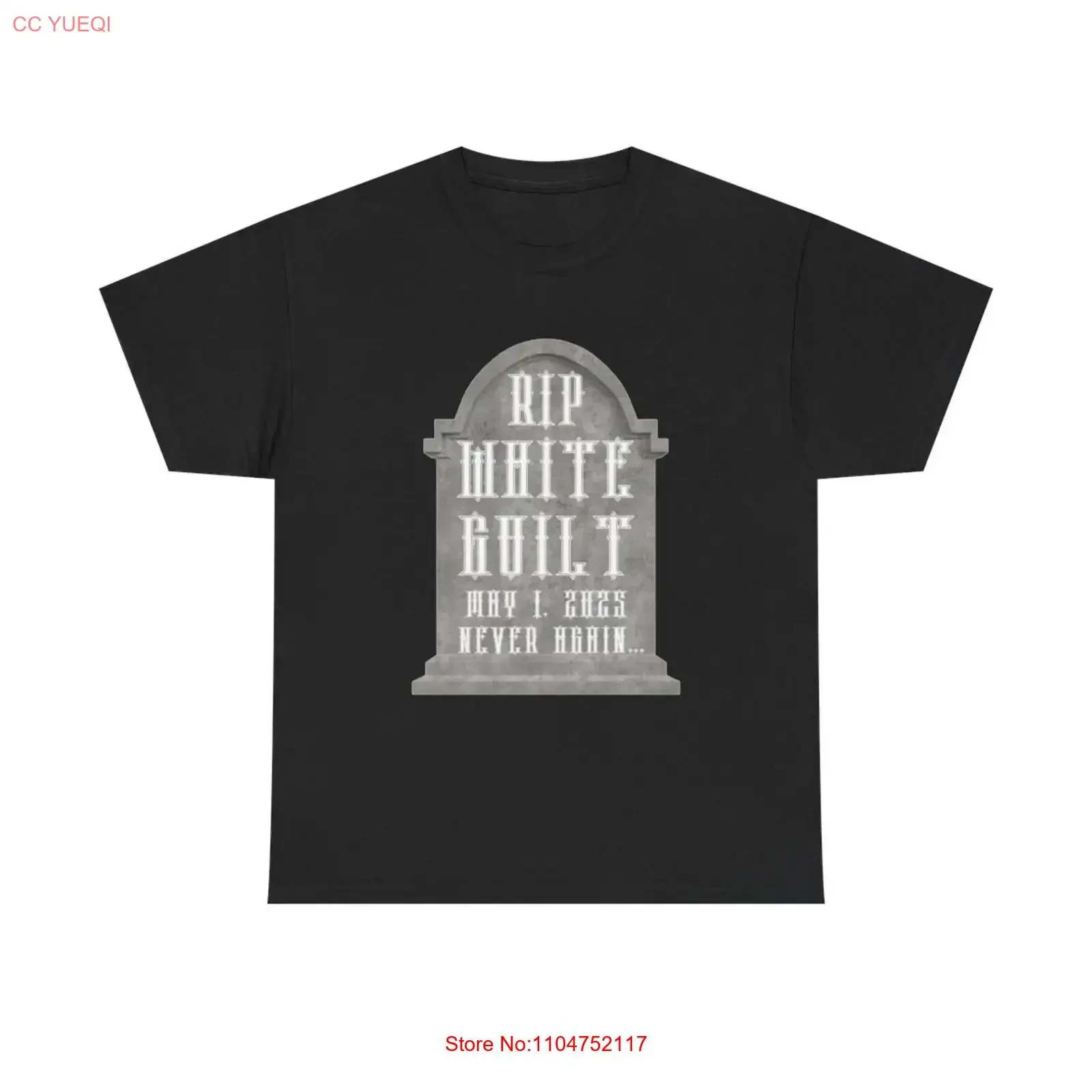 Camiseta RIP White Guilt May 1 2025, Nueva sin Etiquetas, Estilo Vintage Lavado, Diseño Gráfico, Cómoda