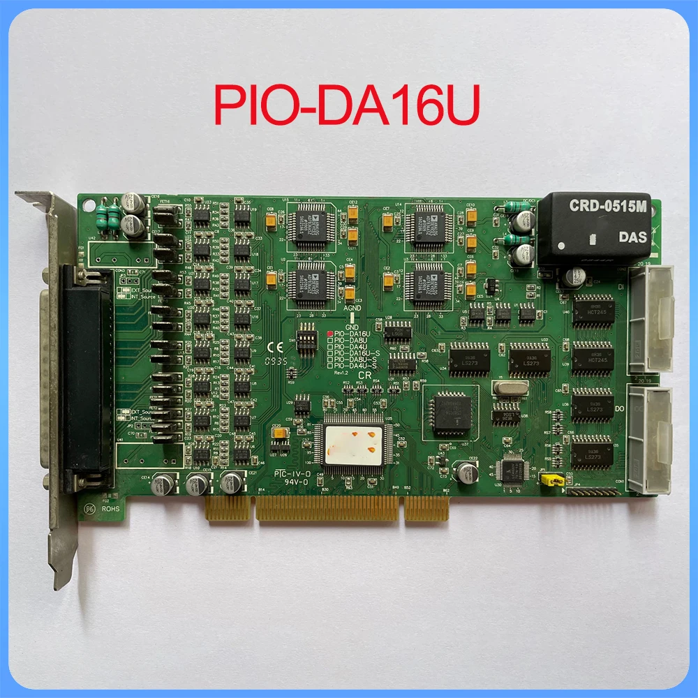 PIO-DA16U data acquisition board 16-channel 14-channel isolated analog output card