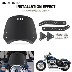 For RoyalEnfield Royal Enfield Interceptor 650 350 Accessories Retro Windscreen Windshield Wind Screen Deflector Cover Guard