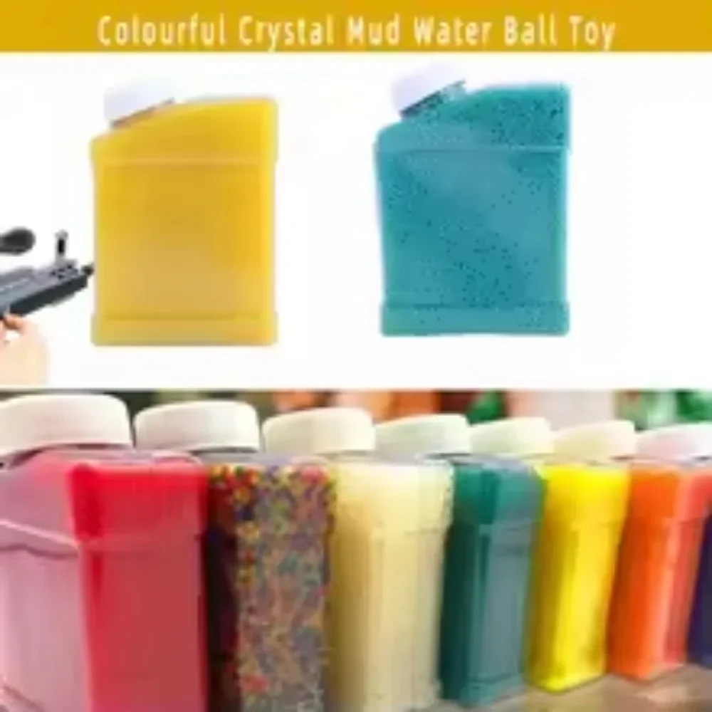 100000 Uds. 7-8 Mm cuentas de bolas de agua recarga de munición Gel Splater Ball Blaster balas para Gel para 416 AK P90 pistola de juguete Ammos