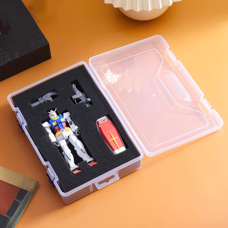 RG Doll Series Mecha Model Pain Box Storage Box RG MG 1/144 Model Street Travel Portable Display Box