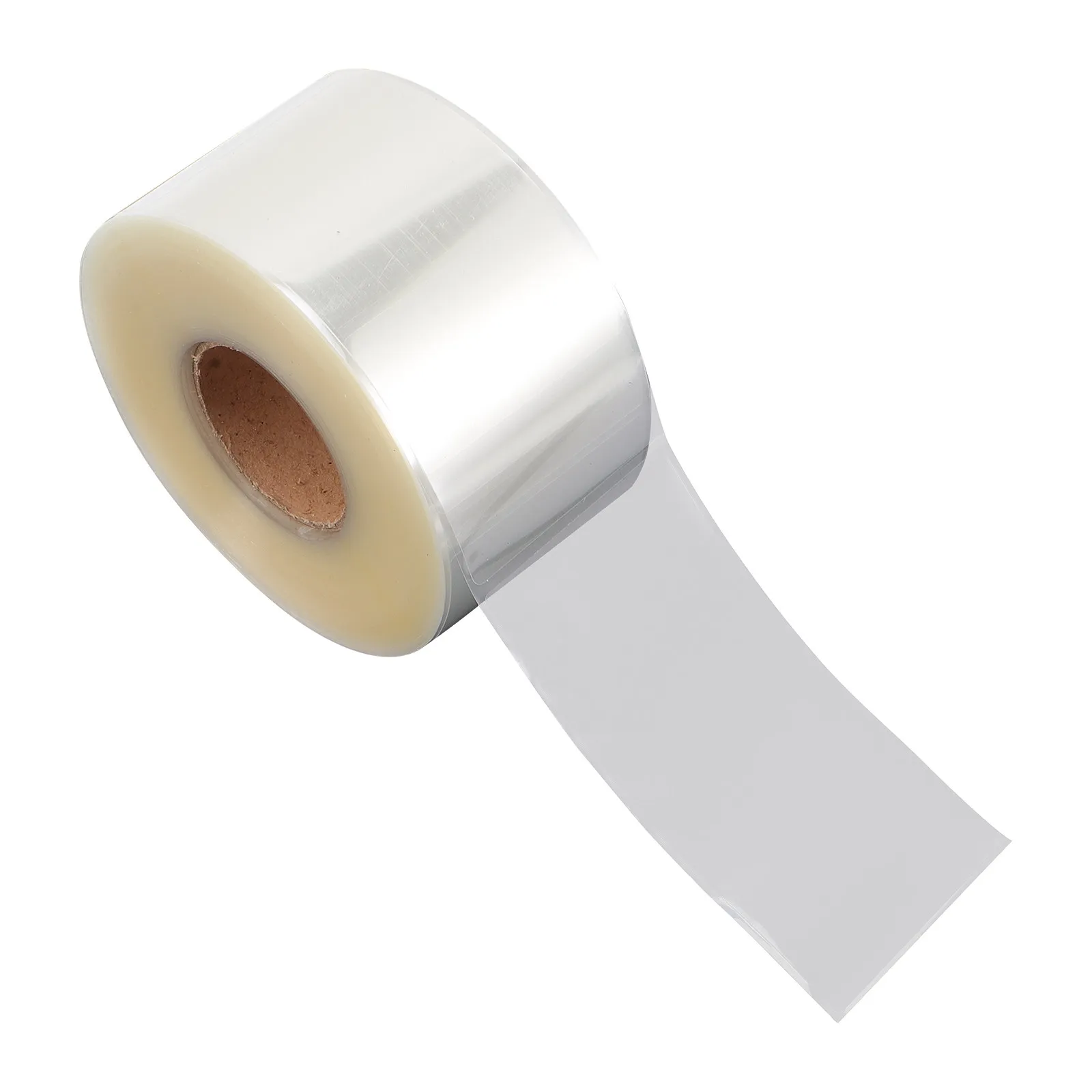 500Pcs Clear Barcode Label Protector Waterproof PVC Stickers Scratch Resistant for Office Home Library Retail Box Sealing