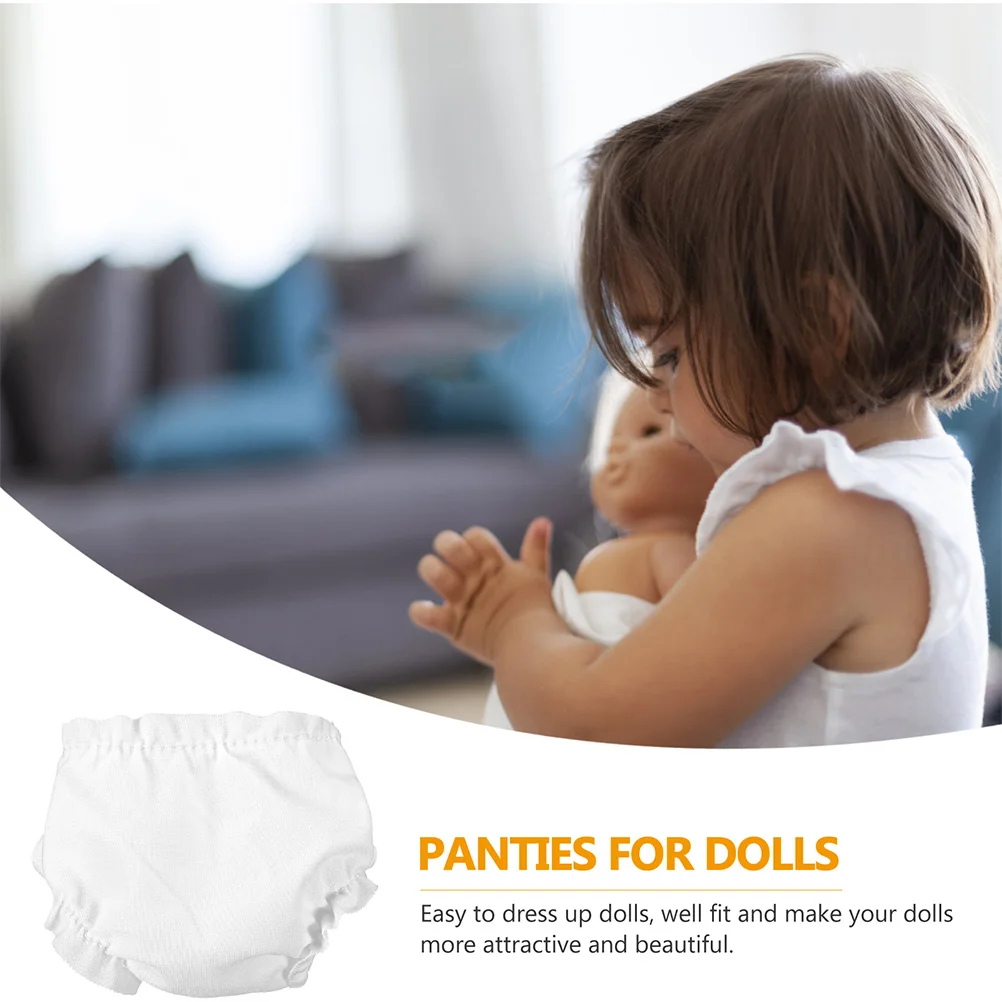 Mini culottes en tissu pour enfants, jouets pour bébés, couches pour bébés, grill pour filles, 10 pièces