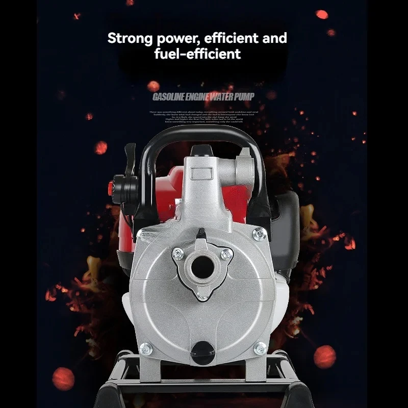 4 Stroke/2 Stroke 38CC Garden Lawn Water Pump Portable Gasoline Engine Farmland Irrigation Machine