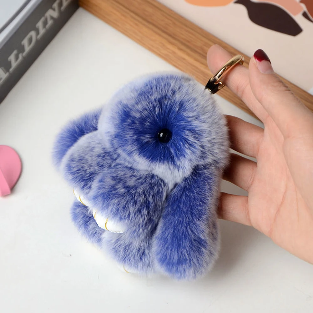 حقيبة يد على ظهر الأزياء معلقة زخرفة زخرفة جميلة كرتون أرانب أفخم ديكور القلادة القلادة للأطفال في سن المراهقة البالغين هدية رائعة #5