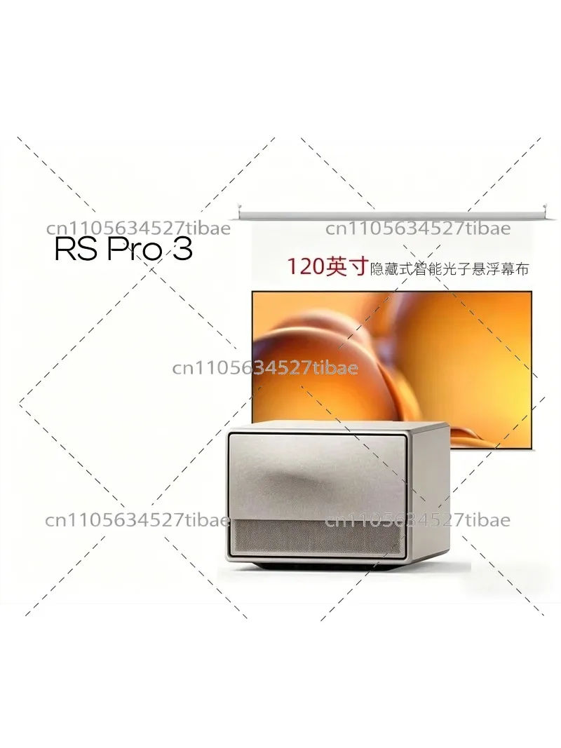 4K Home Projector RS Pro 3 RS10 Smart Beamer Dual Light Laser 4K UHD HDR for Home Theater
